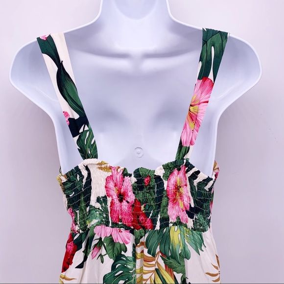 VINTAGE Hawaiian Summer Dress Size M/L - Picture 5 of 8